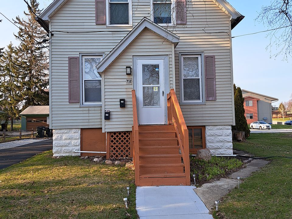 Front entry of property