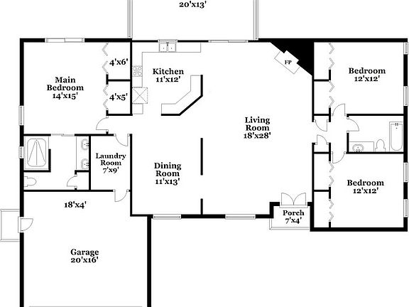 2nd image of 5432 Houston Dr