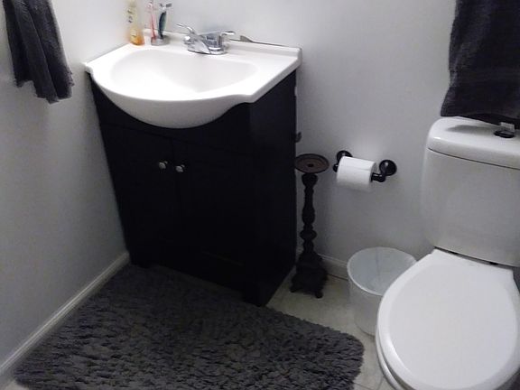 Remodeled Tiled Bathroom