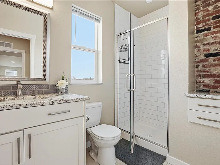 main floor 3/4 bath