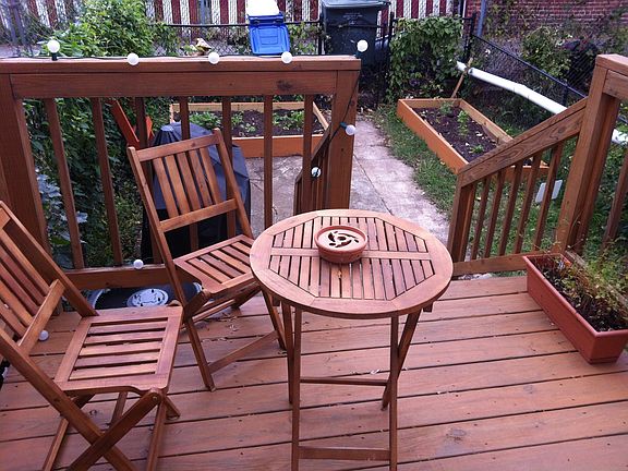 Back deck