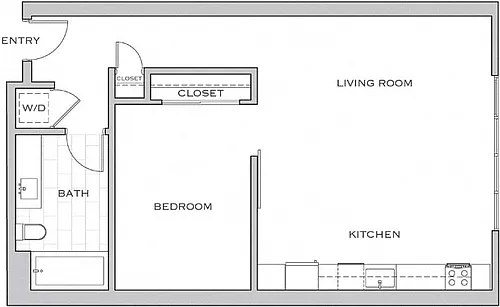Floor plan Jr 1AF
