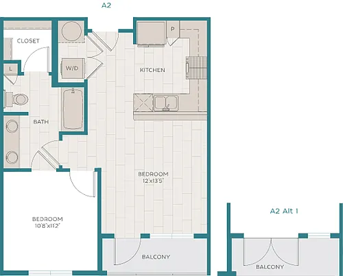 Floor plan A2