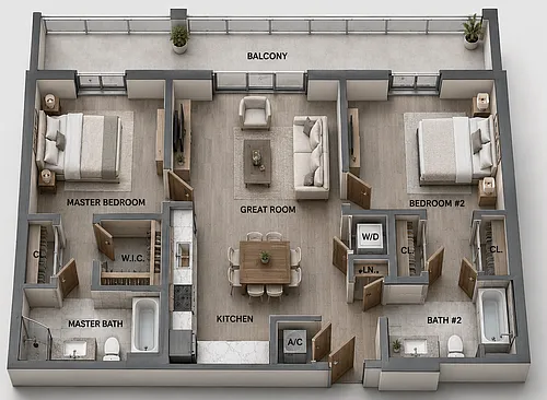 Floor plan B1