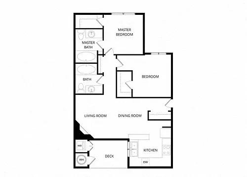 Floor plan Tranquility