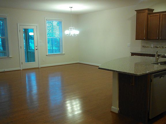 Breakfast Nook with door to screen porch.