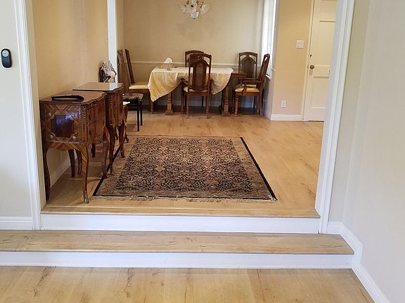 Living Room Foyer With Dining Area