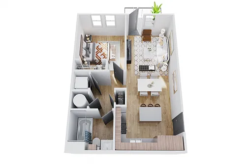 Floor plan A1