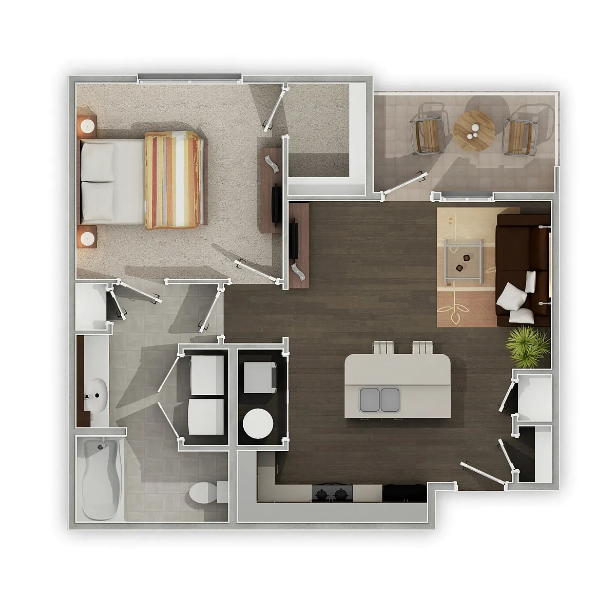 Floor plan The Bakken