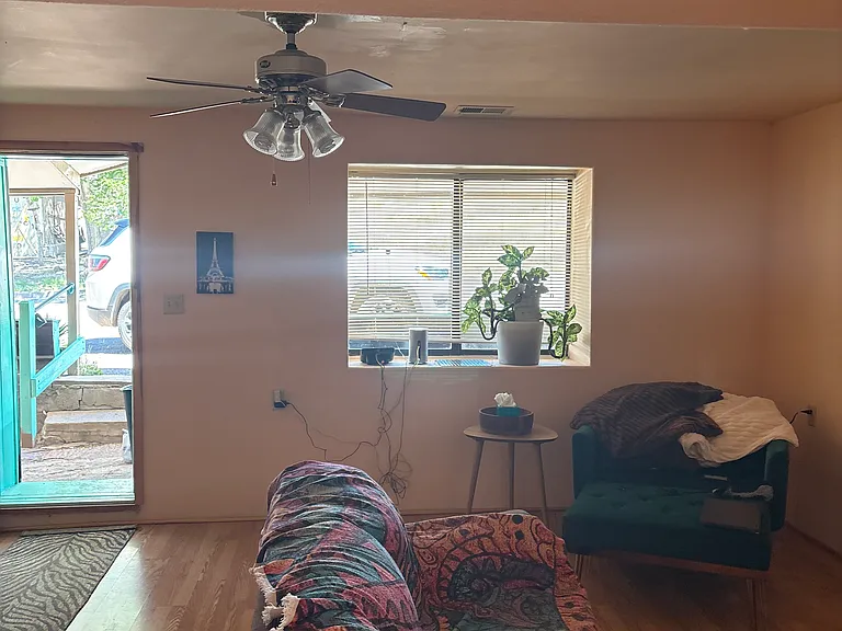 Living room with furniture