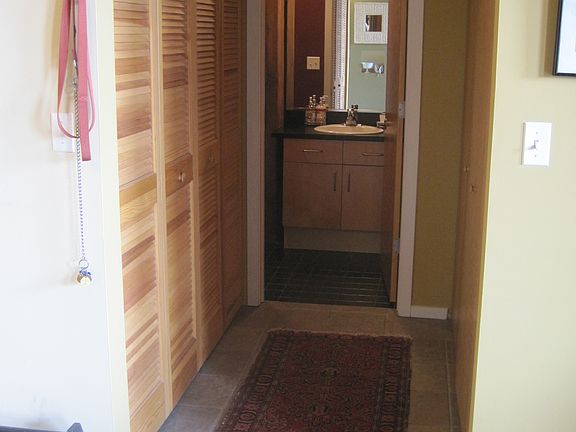 hallway to bath