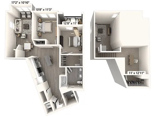 Floor plan B8LU