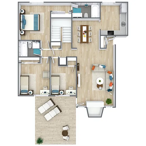 Floor plan C1