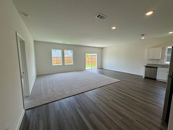 Open Living and Kitchen
