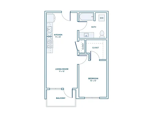Floor plan A01