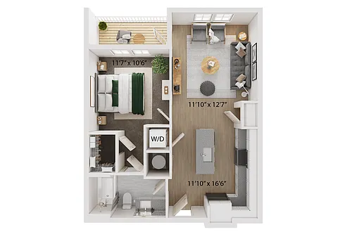 Floor plan Fall Line