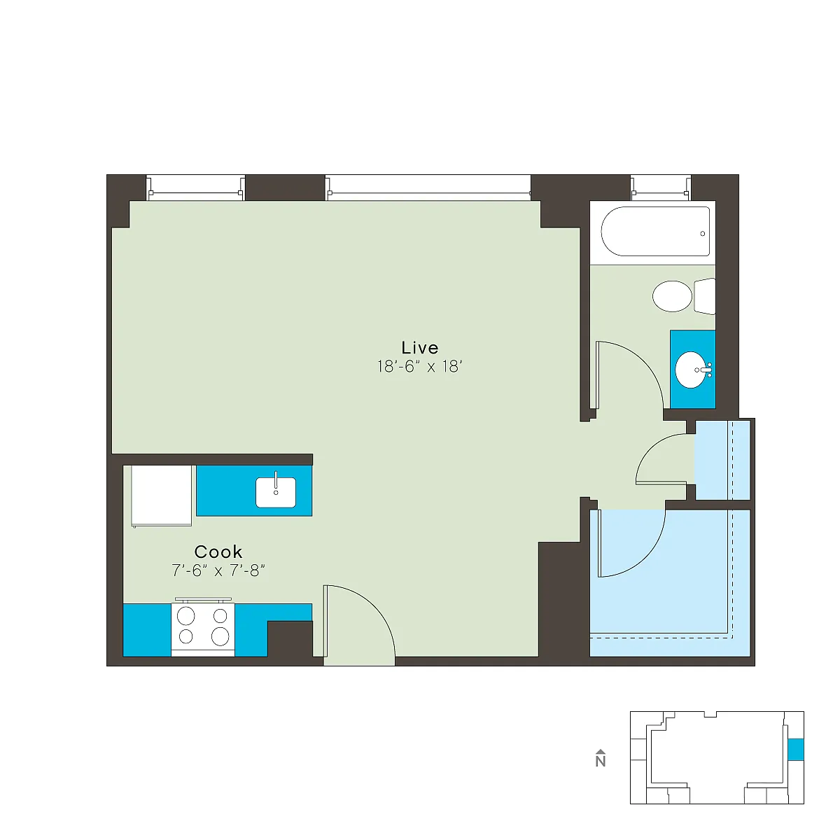 Floor plan 214E-0B106