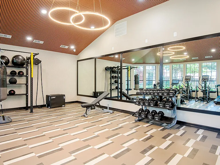 Newly Upgraded Fitness Center with Free Weights
