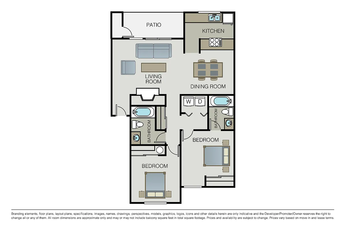 Floor plan Plan 2B