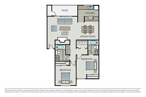 Floor plan Plan 2B
