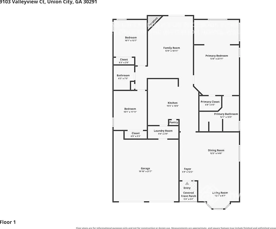 9103 Valleyview Ct Union City, GA 30291 — Photo 2