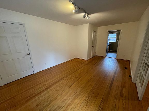 spacious living/dining with coat closet