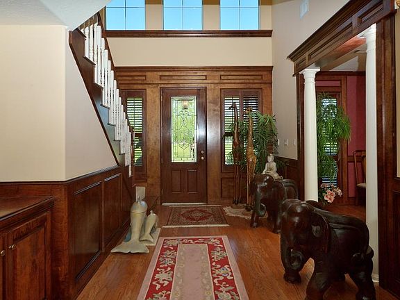 Entrance with tons of woodwork throughout
