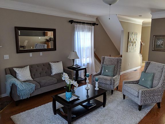 Main Floor Decorated (before fresh paint)