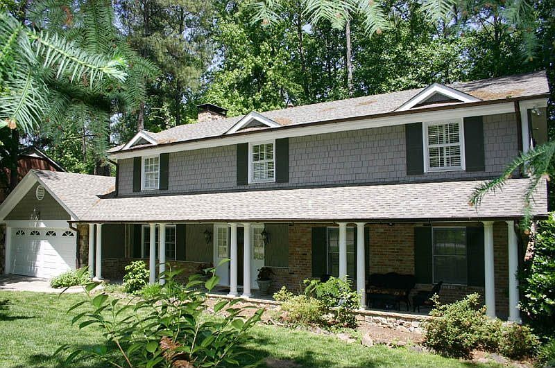 Copper gutters, new windows