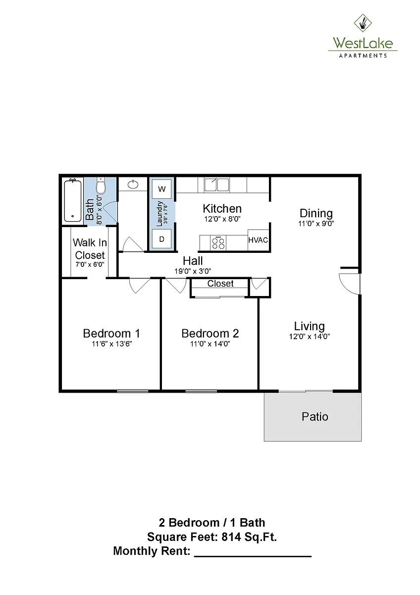 Floor plan 2X1