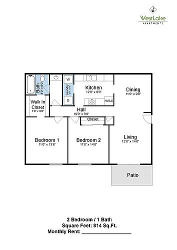 Floor plan 2X1