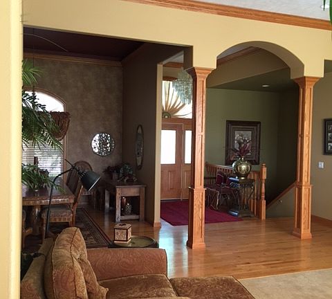 Living Room to Front entry