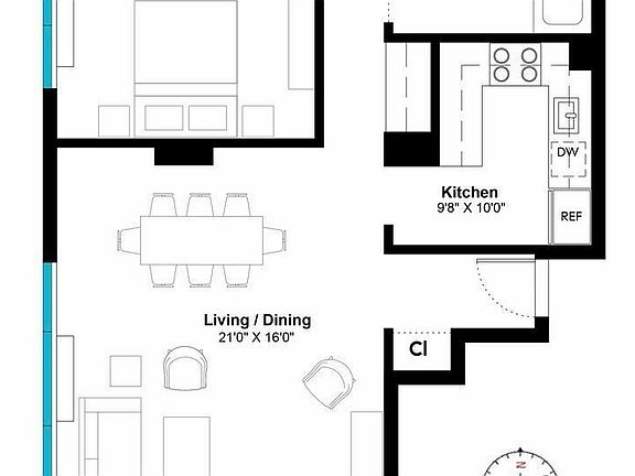 2nd image of 2250 Broadway APT 8C