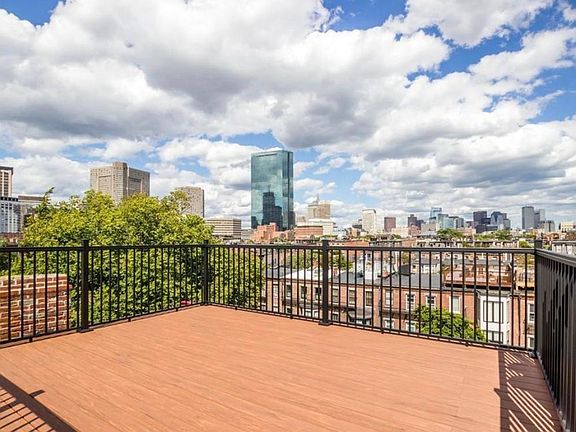 Private roof deck views