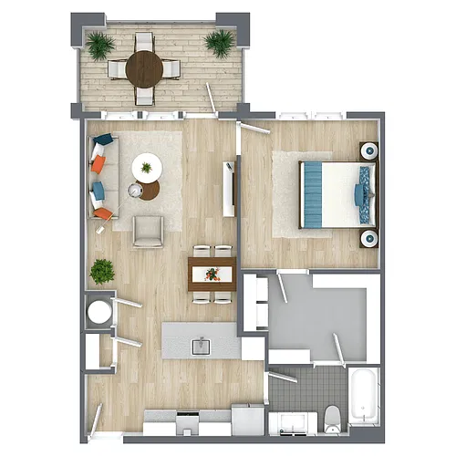 Floor plan Cherokee