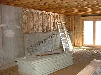 Unfinished daylight basement