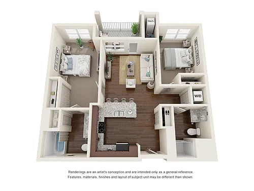Floor plan B1