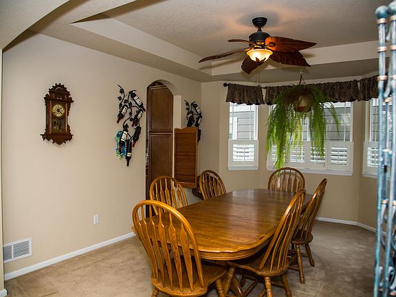 Formal Dining Room with bay window