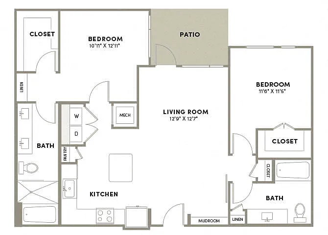 Floor plan B4
