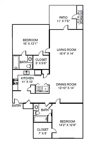 Floor plan B1