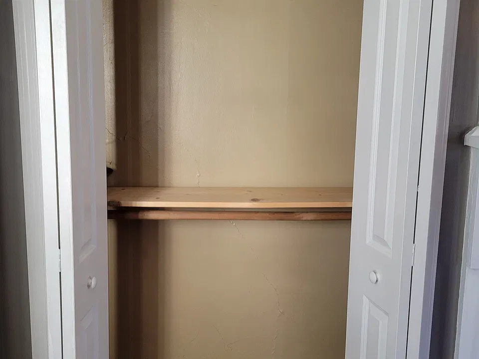 Master bedroom closet