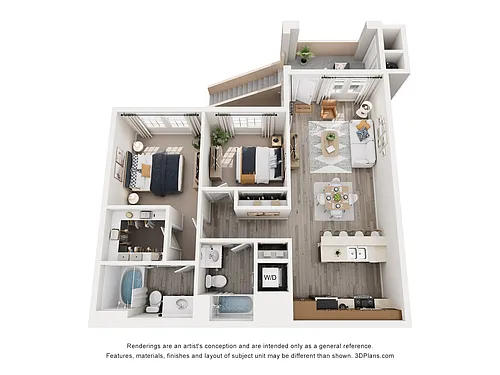 Floor plan Santiago