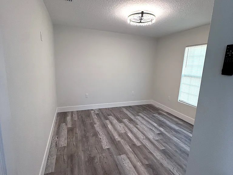 Bedroom lights operating with remote as well.