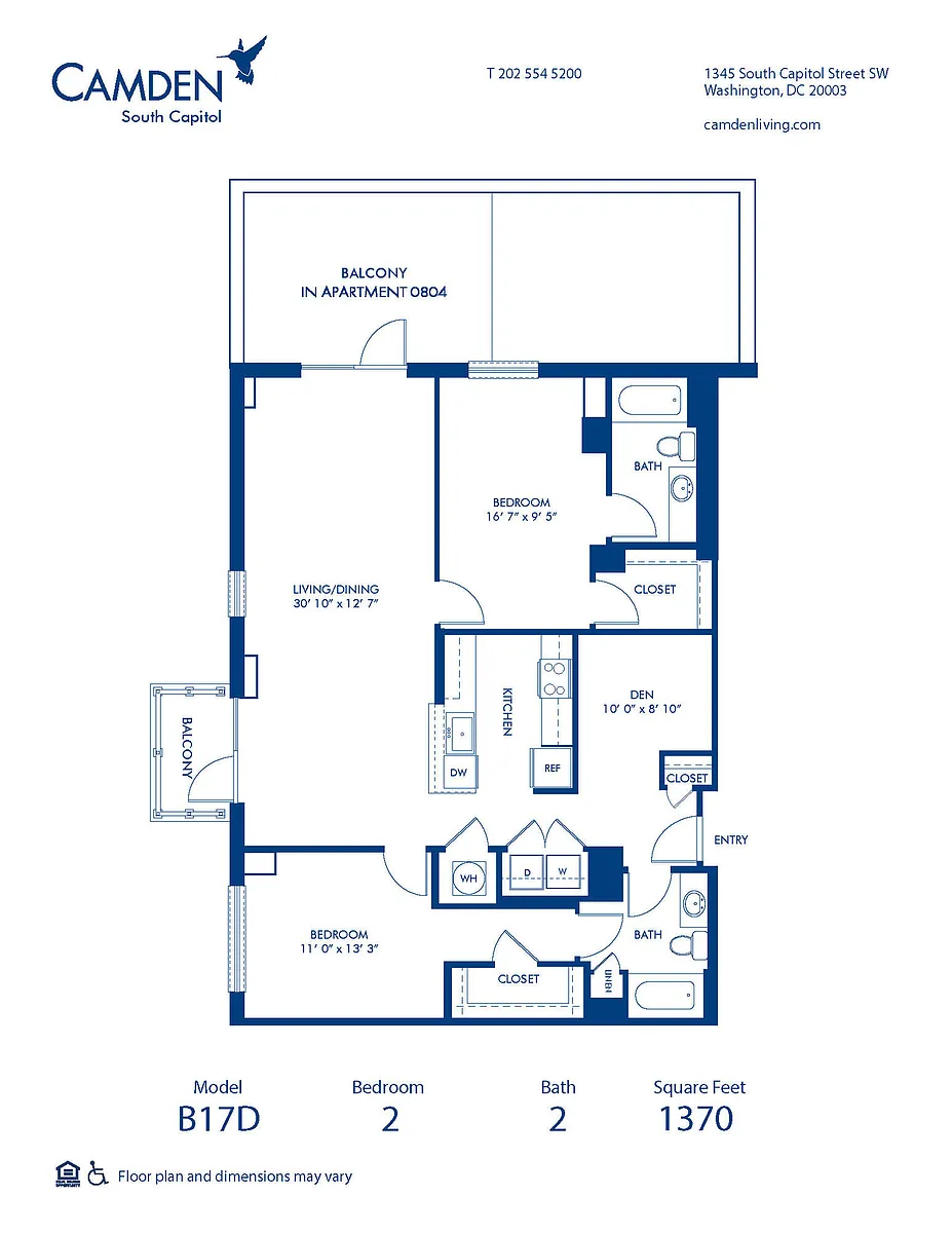 Floor plan B17D