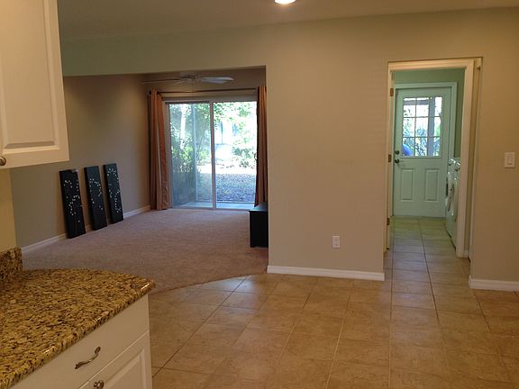 View from kitchen to living 