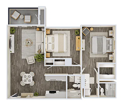 Floor plan Lavender