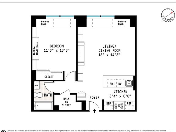 2nd image of 393 W 49th St APT 7I
