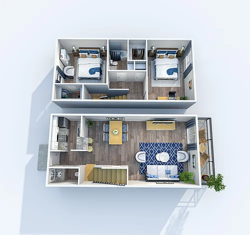 Floor plan B3