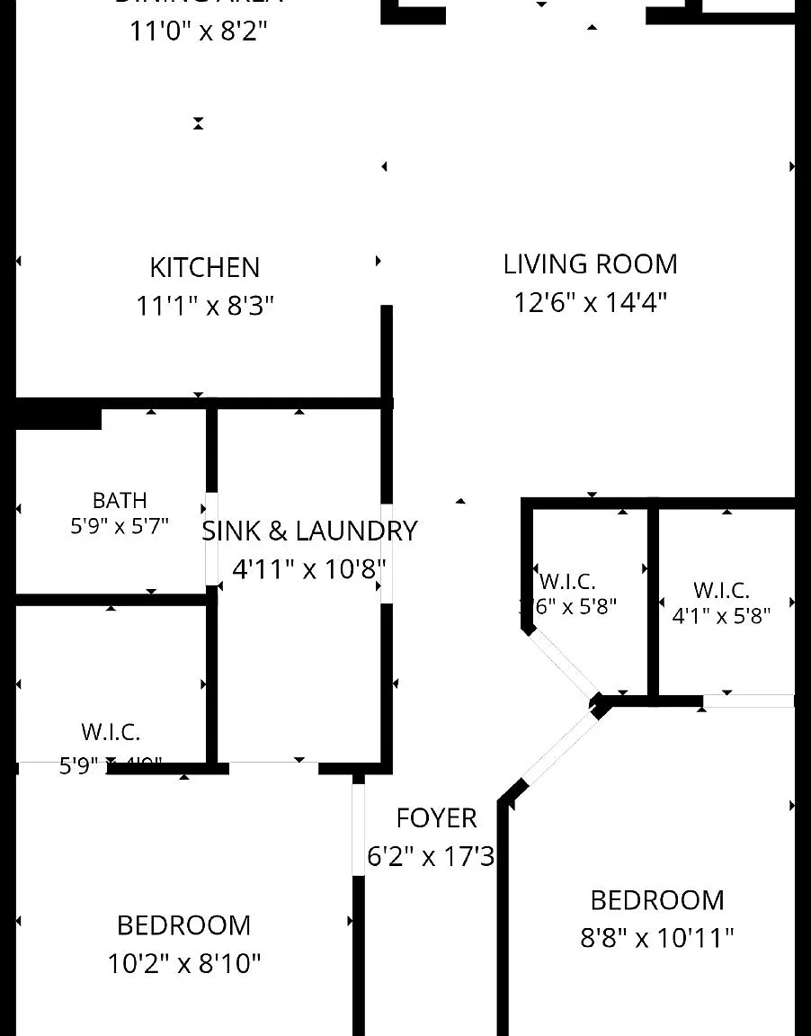2 bed, 1.0 bath, 929 sqft, $1,700 — Photo 2