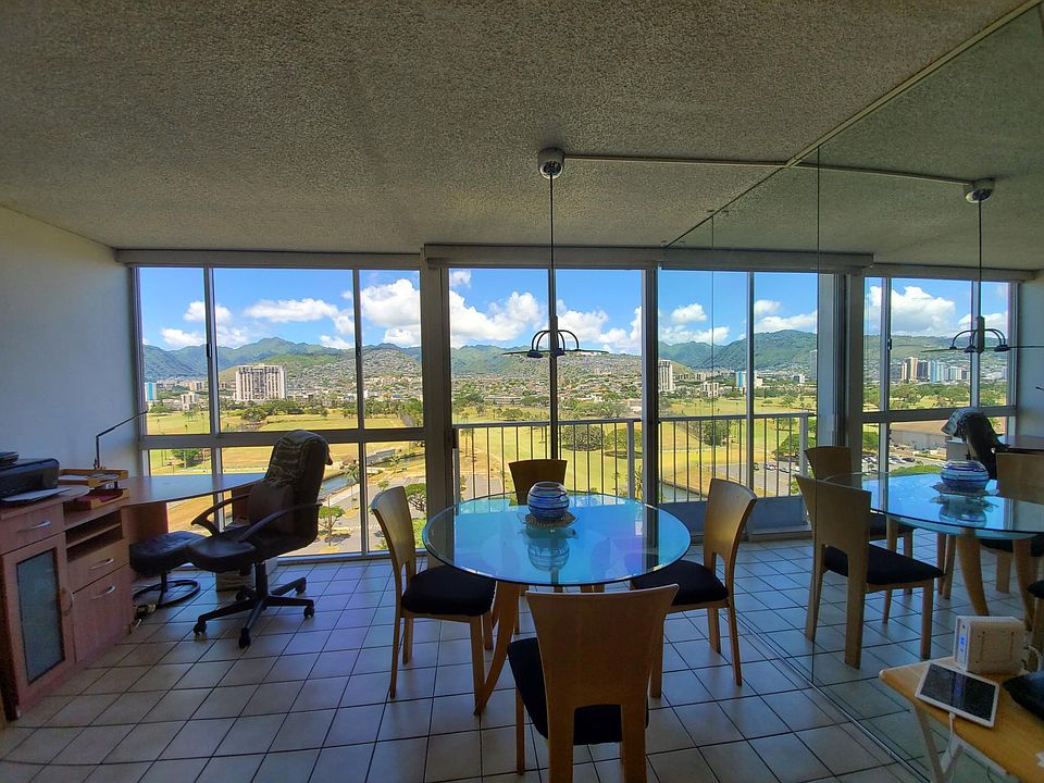 office and dining area daytime view